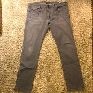Diesel Stretch Men’s Grey Slim-Skinny Jeans